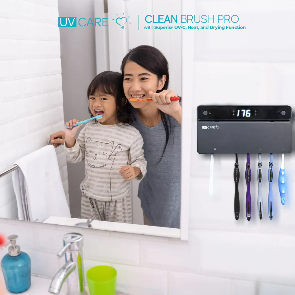 UV Care Clean Brush Pro (3-in-1 UVC Toothbrush Sterilizer)