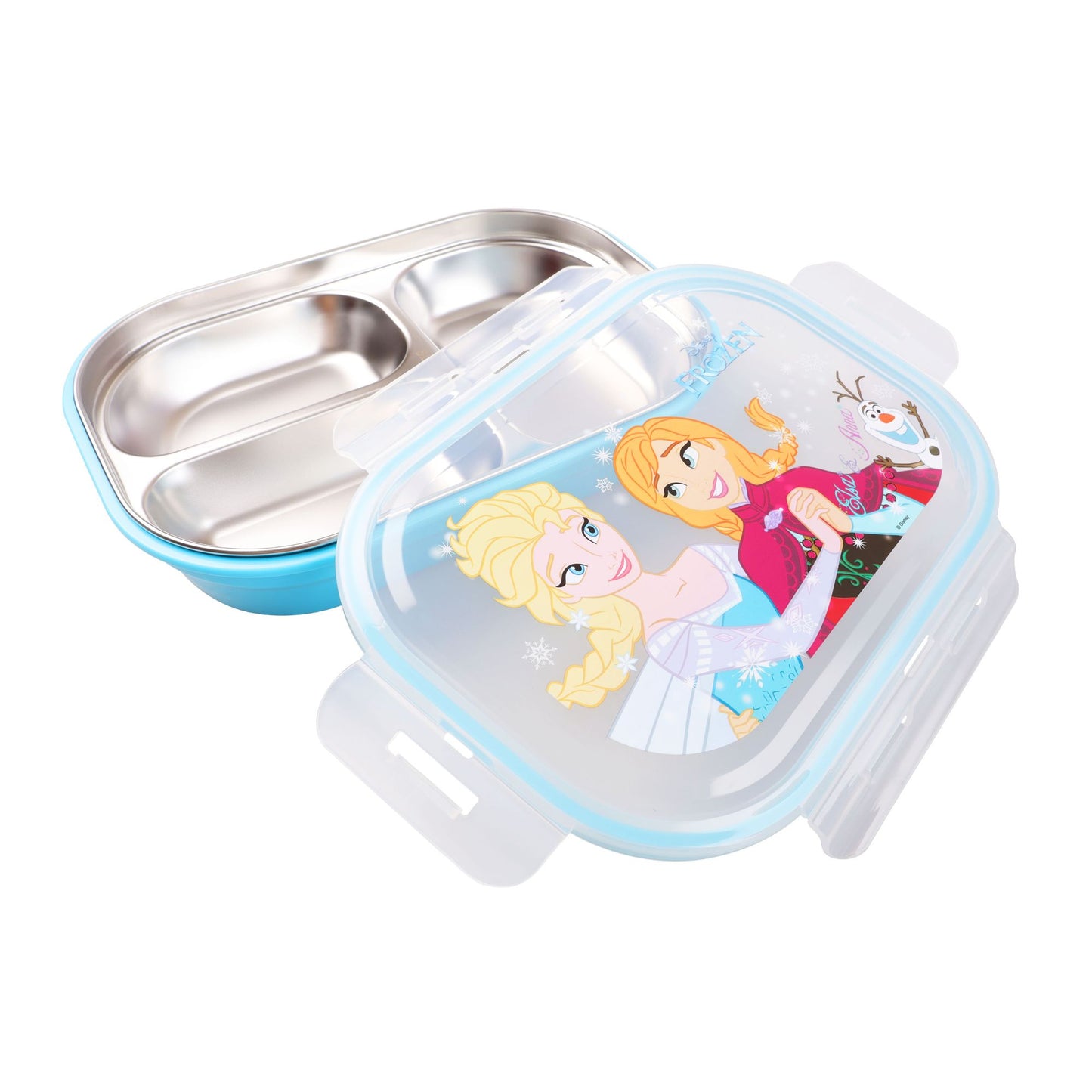 Dish Me Disney Tableware 3-Grid Stainless Lunch Box