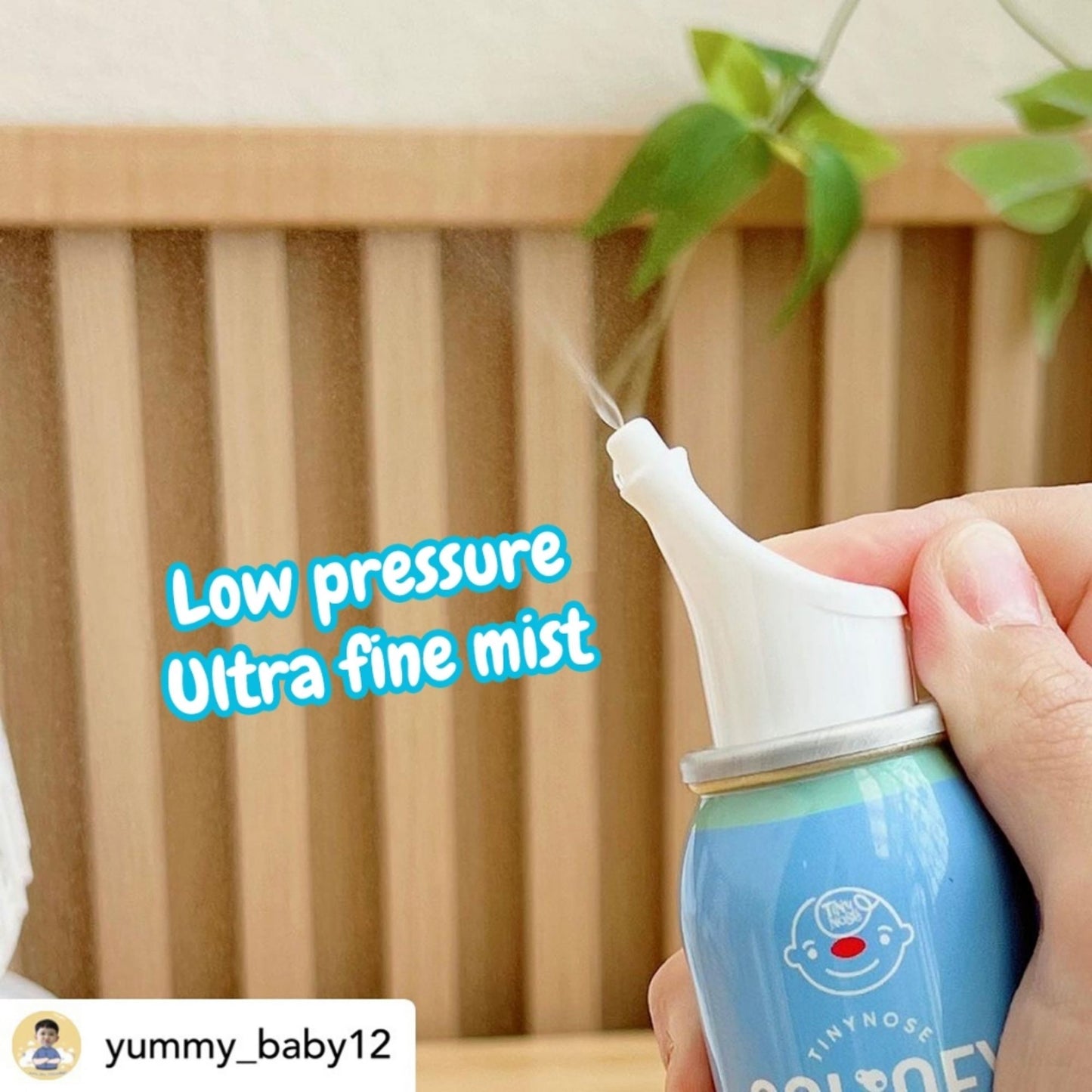 Tiny Nose Salinex Mist Baby Nasal Spray | Ease Nasal Congestion, Relieve and Reduce Cold Symptoms