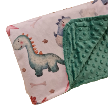 Petit Bebe Soft Comfortable and Hypoallergenic Minky Blanket