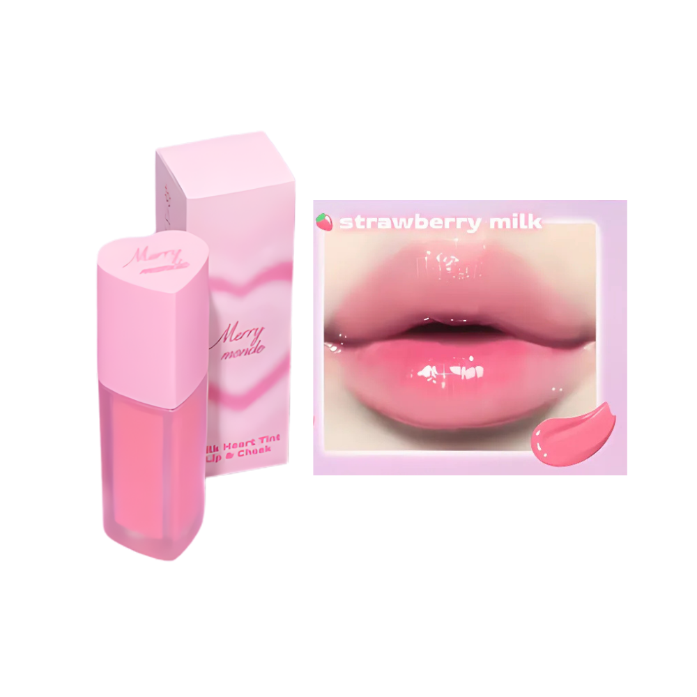 Merry Monde Milk Heart Tint Lip & Cheek