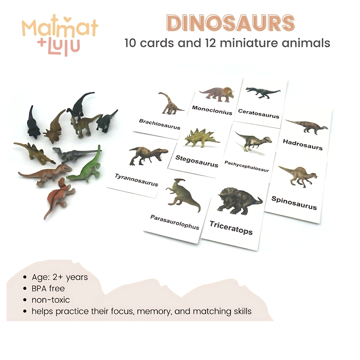 Matmat Lulu Match Educational Montessori Cards