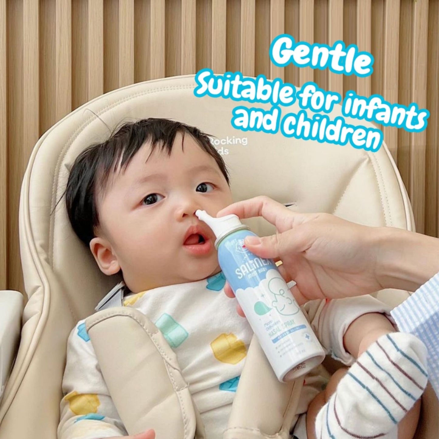 Tiny Nose Salinex Mist Baby Nasal Spray | Ease Nasal Congestion, Relieve and Reduce Cold Symptoms