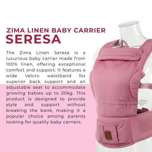 Zima Linen Baby Carrier SERESA