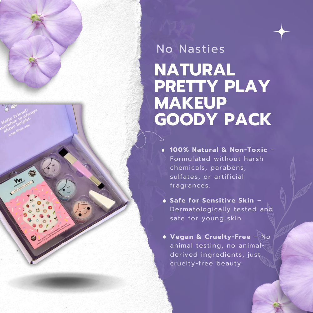 No Nasties Natural Pretty Play Makeup Goody Pack - Nixie