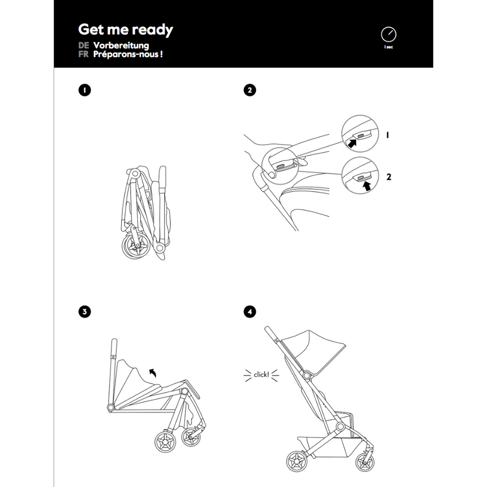 Joolz Aer 2 Buggy Stroller | For Newborn until Toddler (22 kgs)