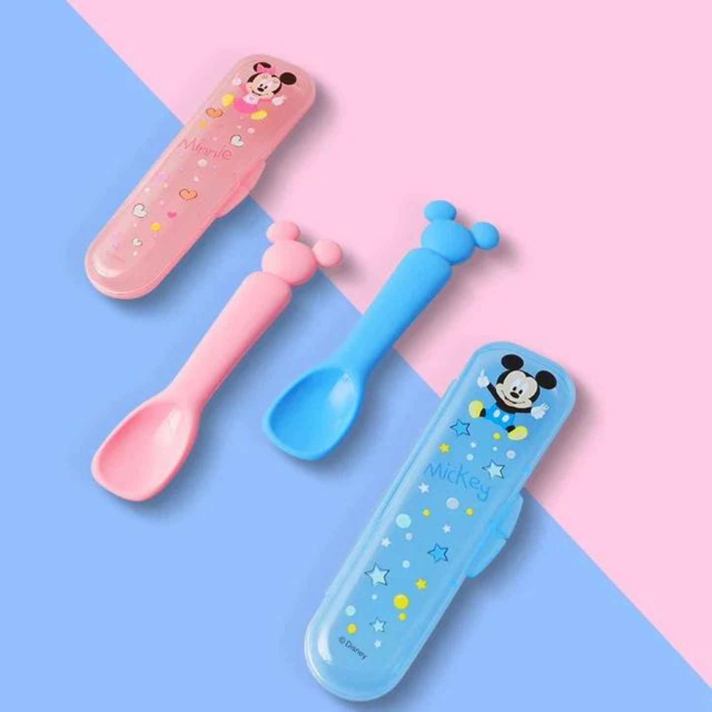 Disney Tableware Silicone Spoon with Case by Dish Me PH
