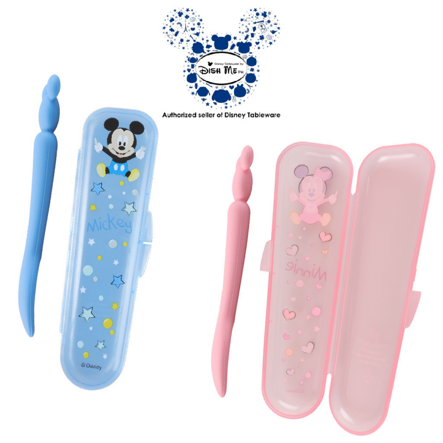 Disney Tableware Silicone Spoon with Case by Dish Me PH