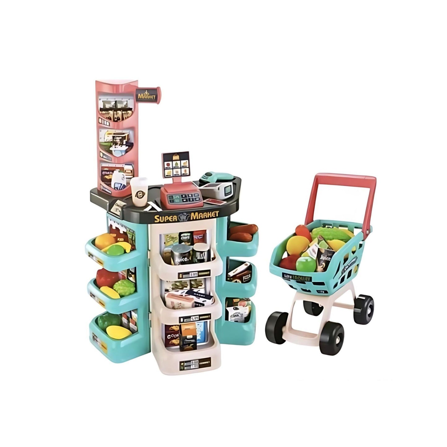 Kodomo Playhouse Supermarket with Cart