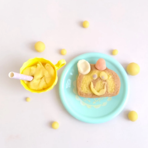 The Happy Blue House Playdough with Non-Stick Rolling Pin | Set of 6