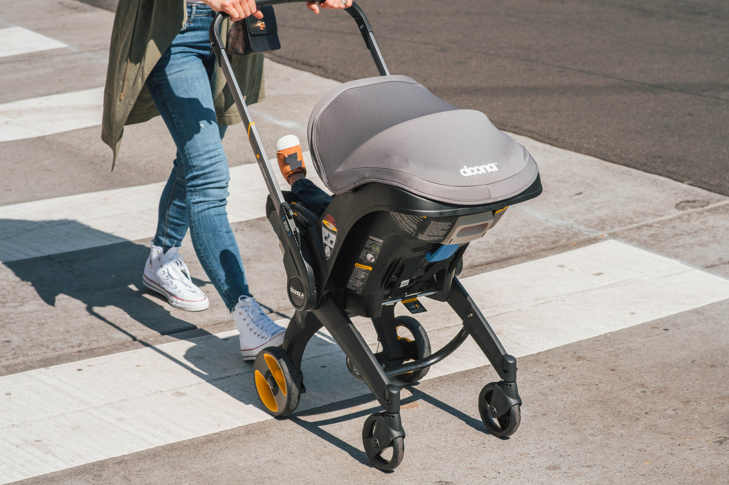 Doona Car Seat & Stroller Travel System 2-in-1 Combo