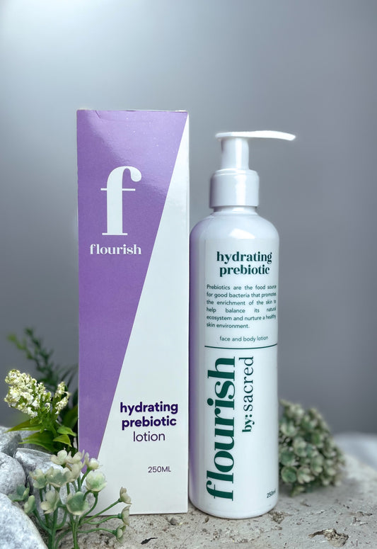 Flourish Hydrating Prebiotic Face & Body Lotion 230ML