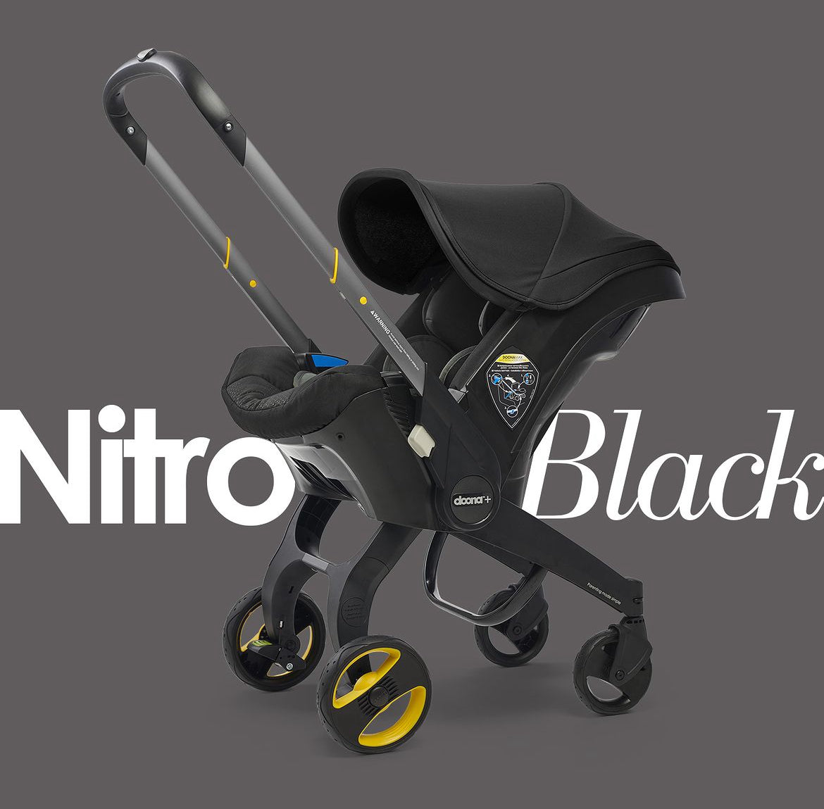 Doona Car Seat & Stroller Travel System 2-in-1 Combo
