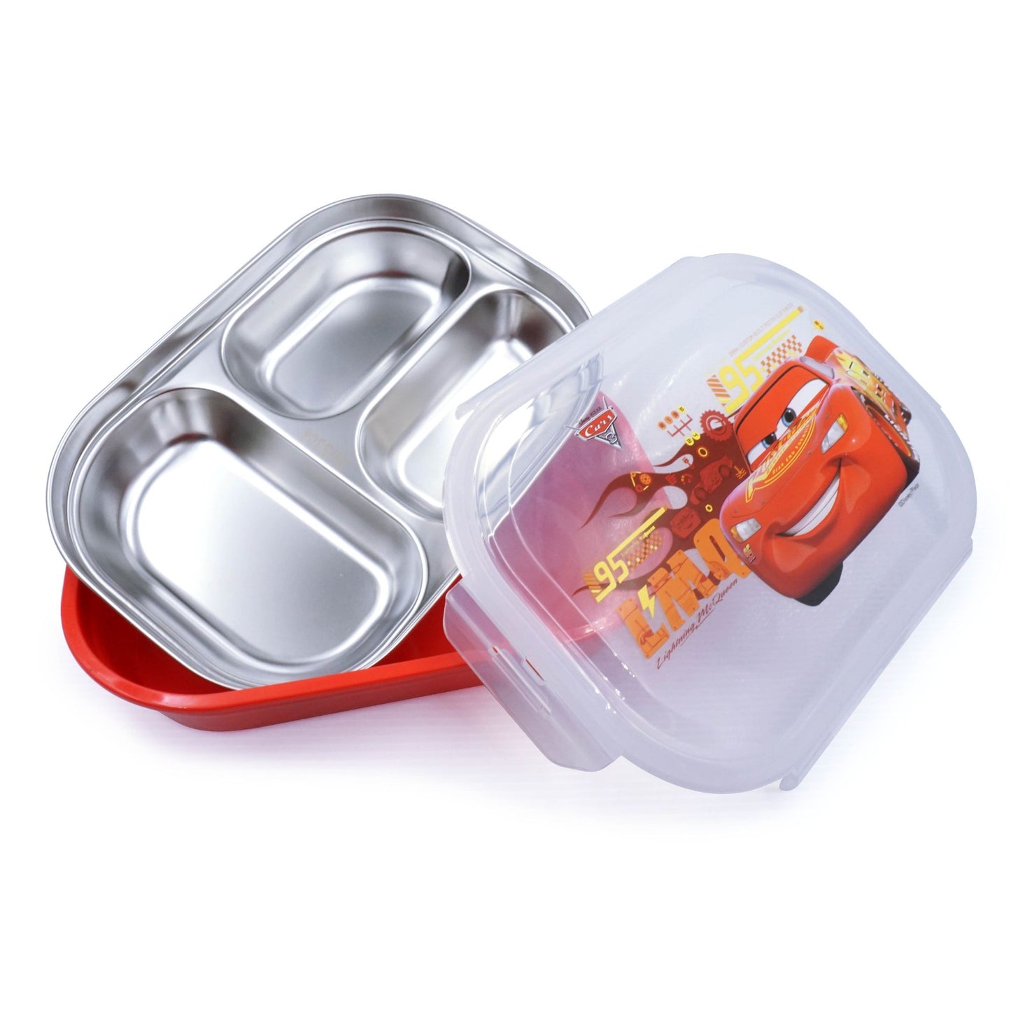 Dish Me Disney Tableware 3-Grid Stainless Lunch Box