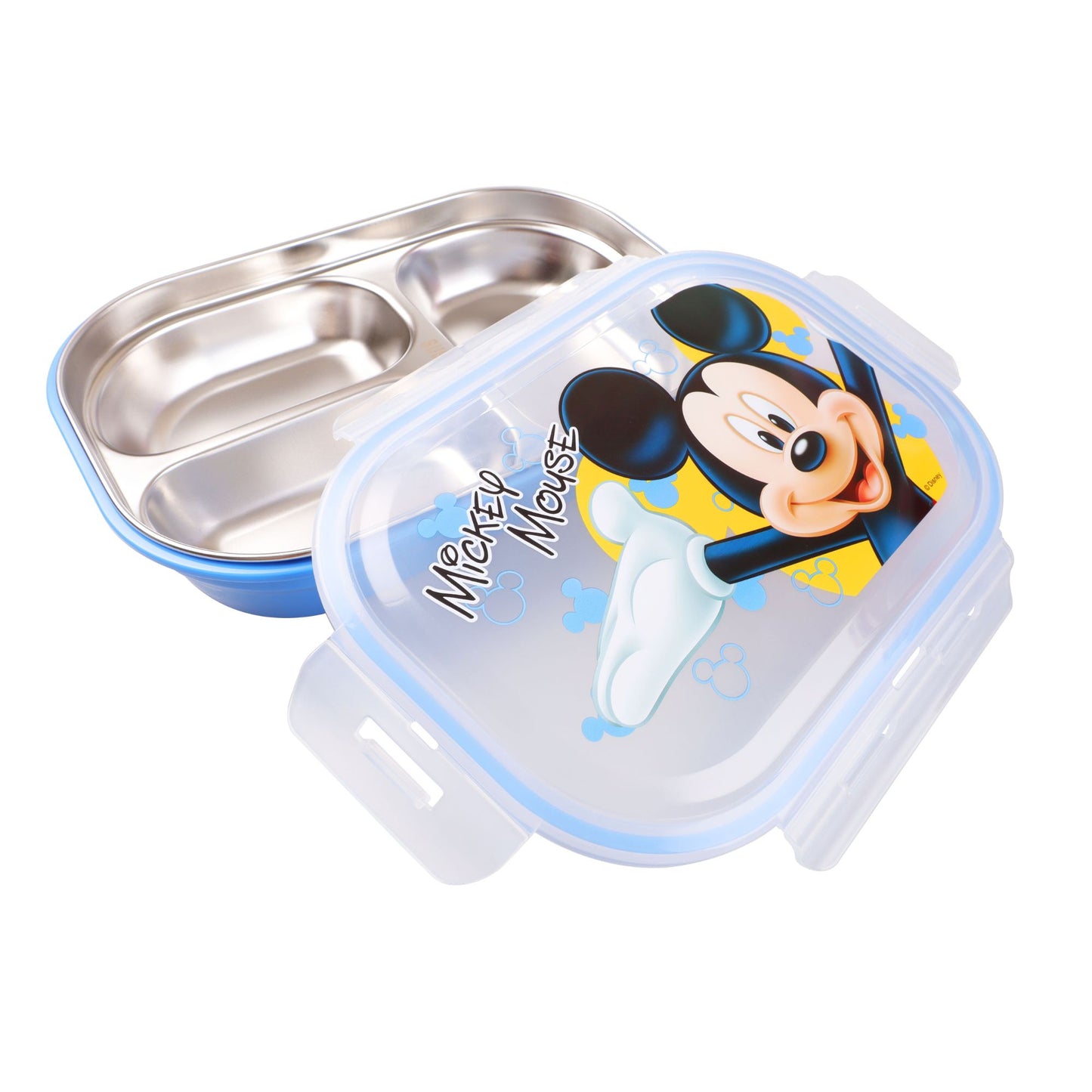 Dish Me Disney Tableware 3-Grid Stainless Lunch Box