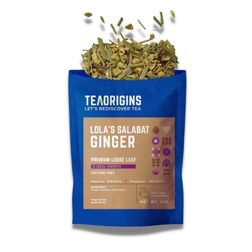 (BUNDLE OF 3) Teaorigins Lola's Salabat Ginger Premium Loose Leaf 50g