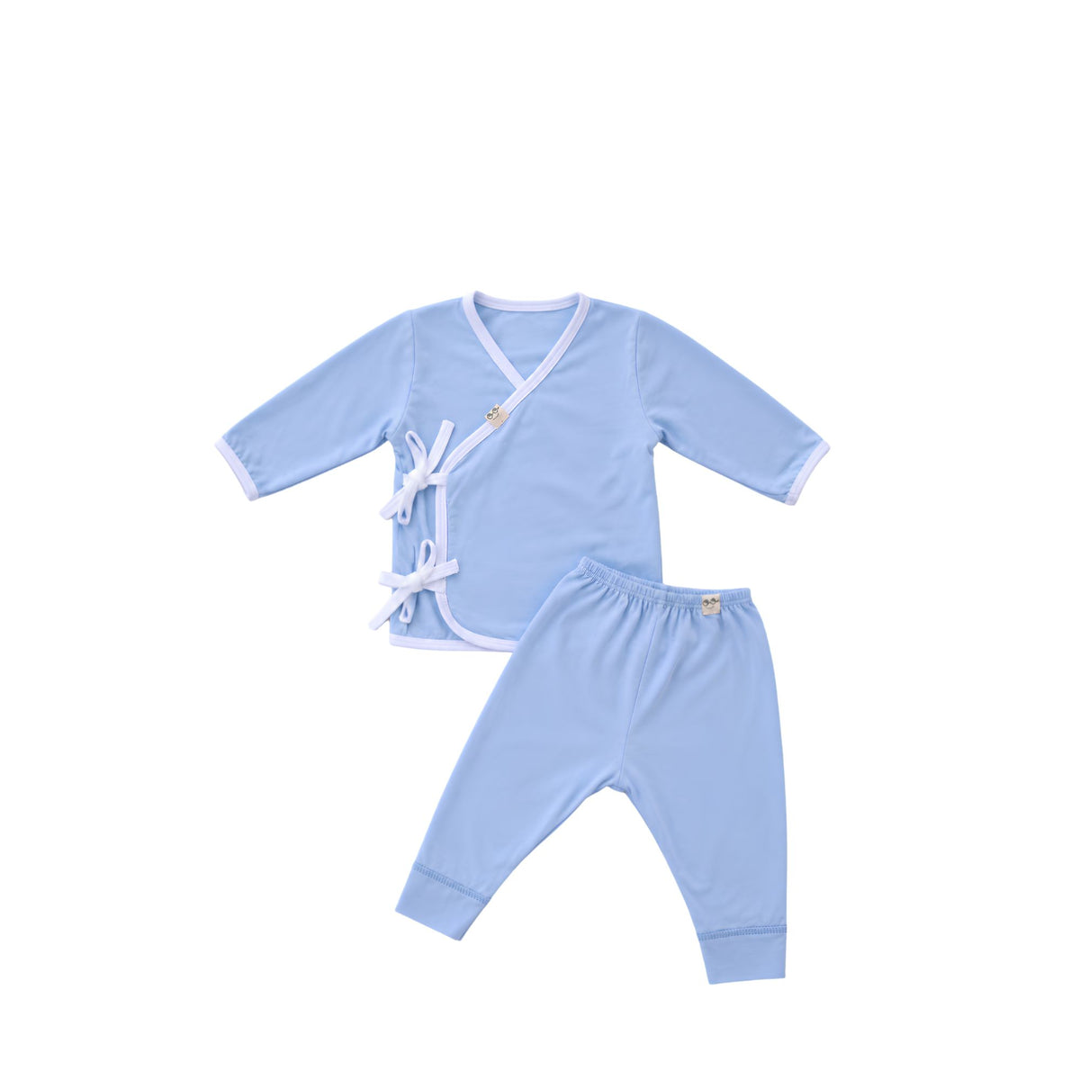 Lullaboo Bamboo Pajama Set for Babies 0-6 Months