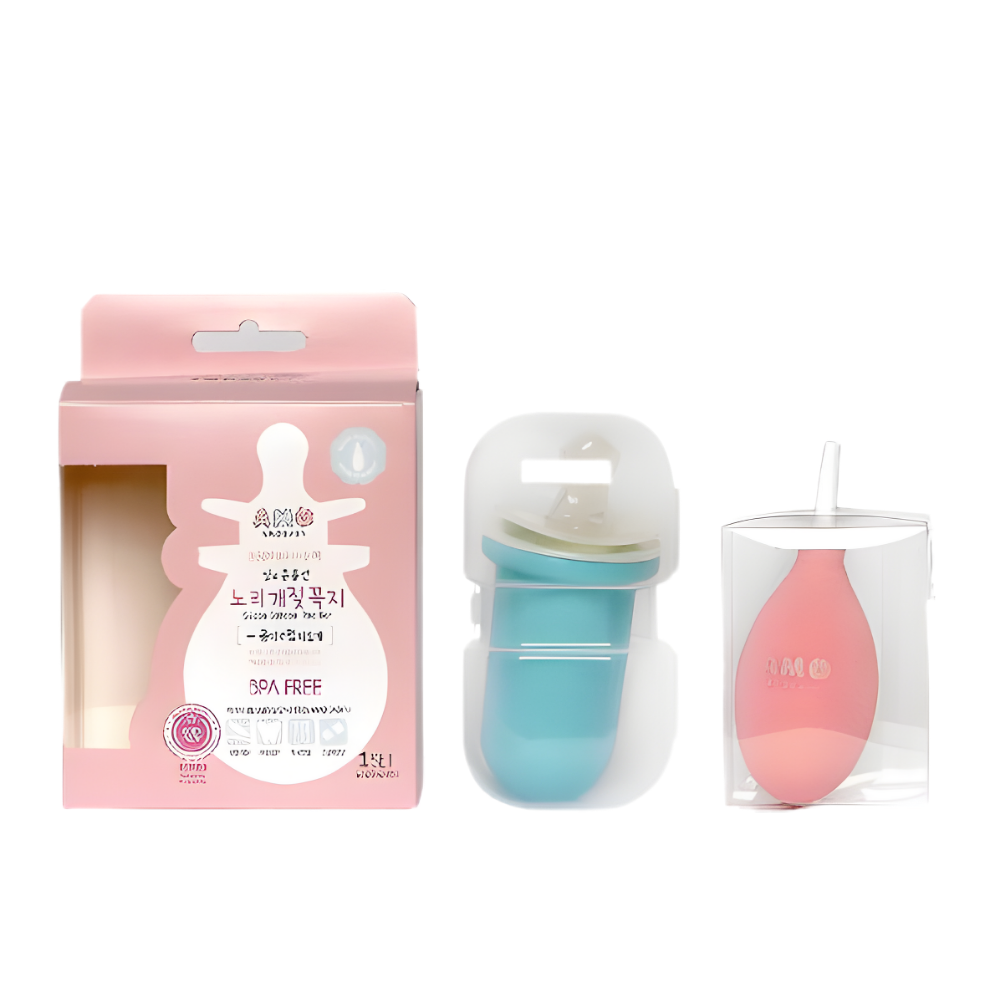 AMOBABY - Pacifier in Silicone Balloon Cover with Pump