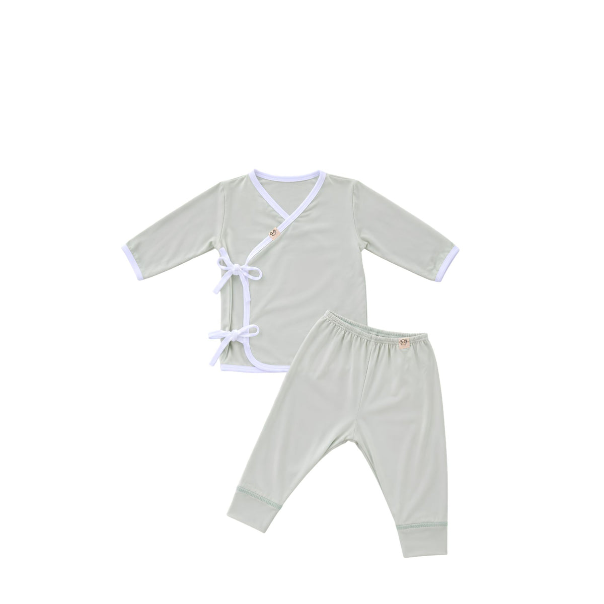 Lullaboo Bamboo Pajama Set for Babies 0-6 Months