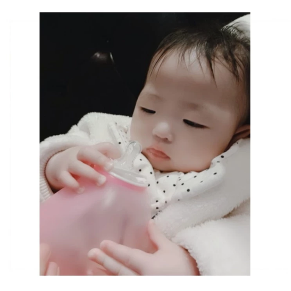 AMOBABY - Pacifier in Silicone Balloon Cover with Pump