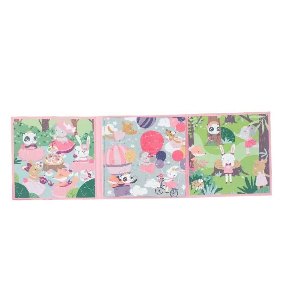 Stephen Joseph 4 in 1 Magnetic Puzzles | 40 Pieces For 3 years Old and Up