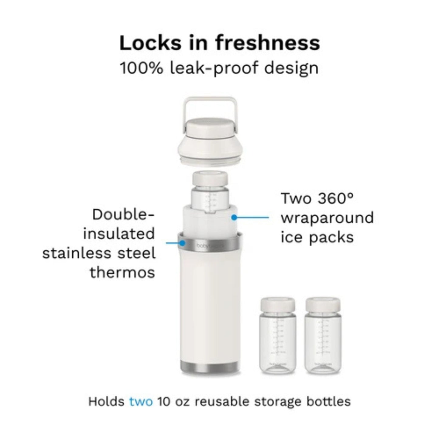 Baby Baby All-day Breastmilk Portable Cooler