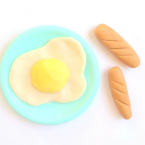 The Happy Blue House Playdough with Non-Stick Rolling Pin | Set of 6