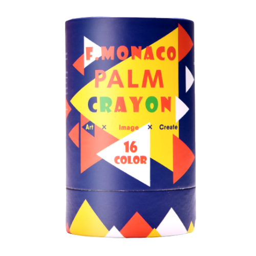 Flower Monaco Palm Crayons