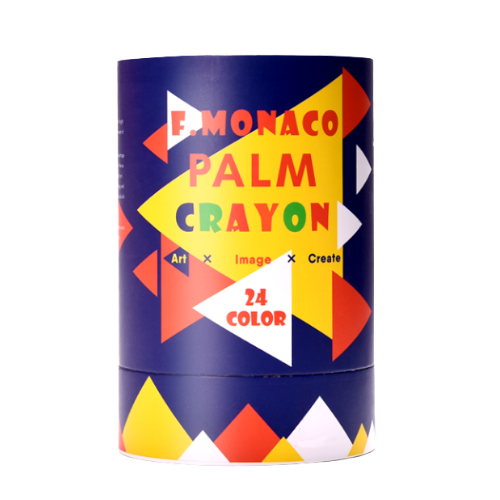 Flower Monaco Palm Crayons