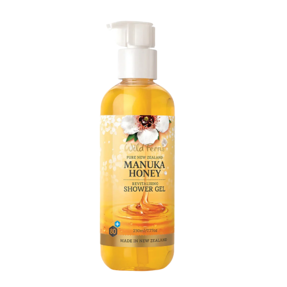 Wild Ferns Manuka Honey Revitalising Shower Gel (230ml)
