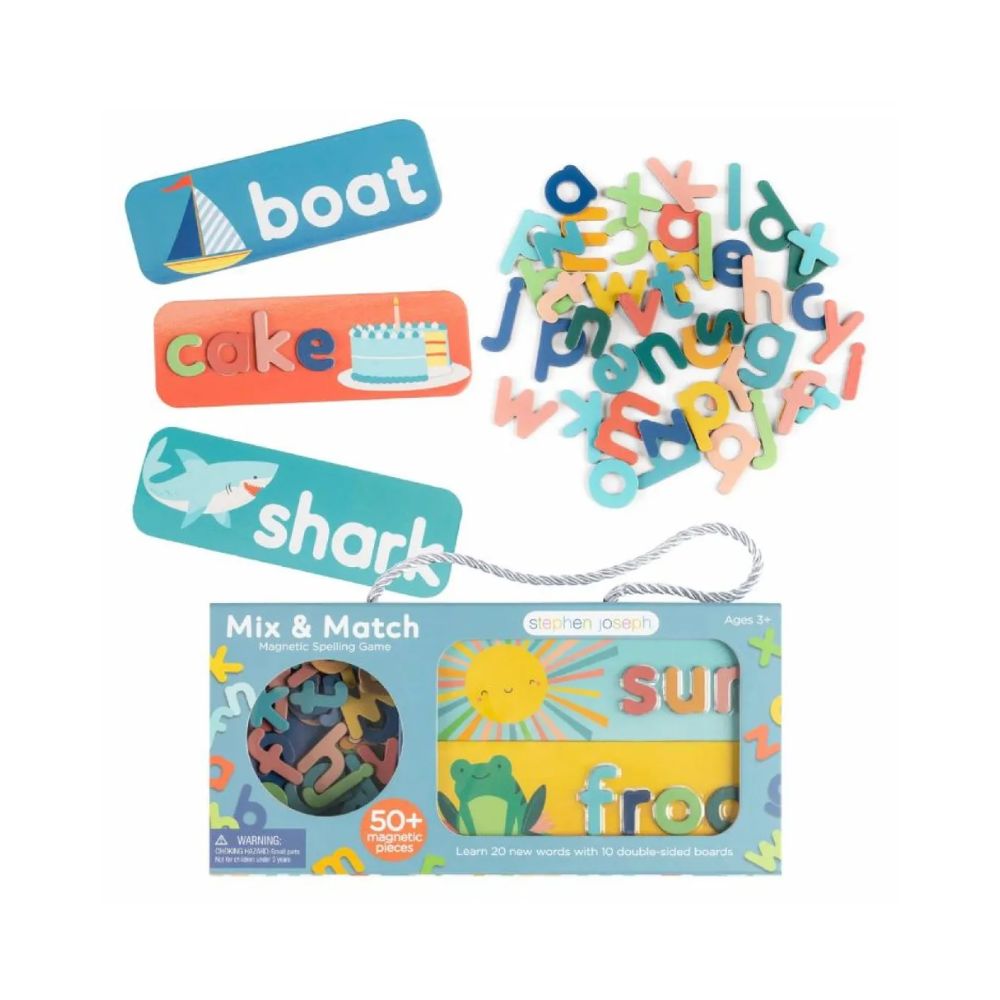 Stephen Joseph Mix & Match Magnetic Spelling Game