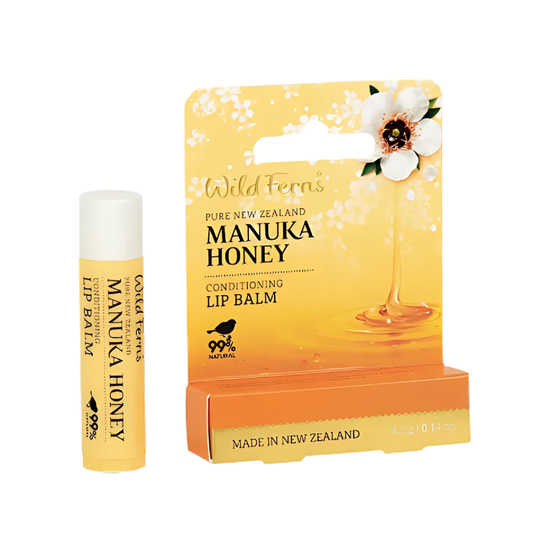 Wild Ferns Manuka Honey Conditioning Lip Balm Stick (4.2g)