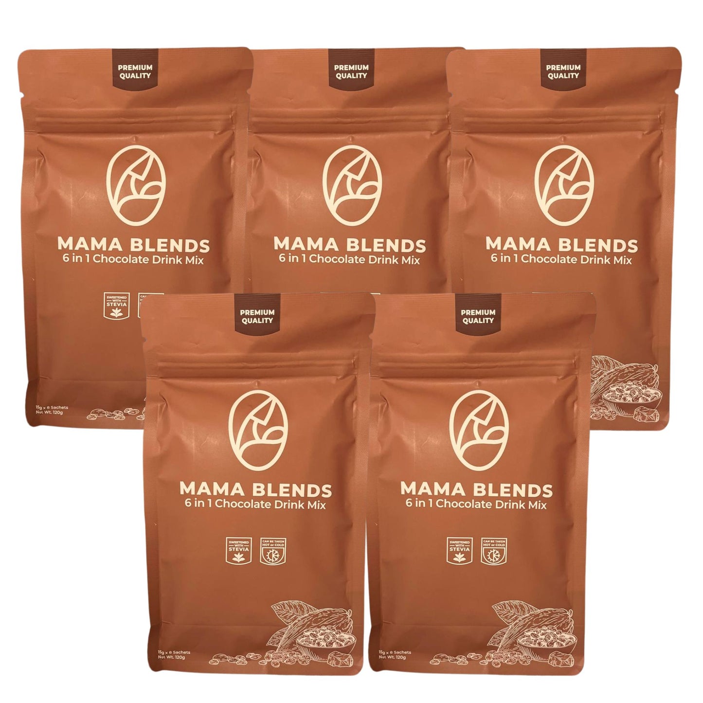 Mama Blends 6in1 Chocolate Drink