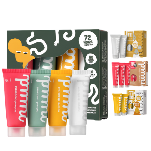 Nuud Natural Deodorant Pack