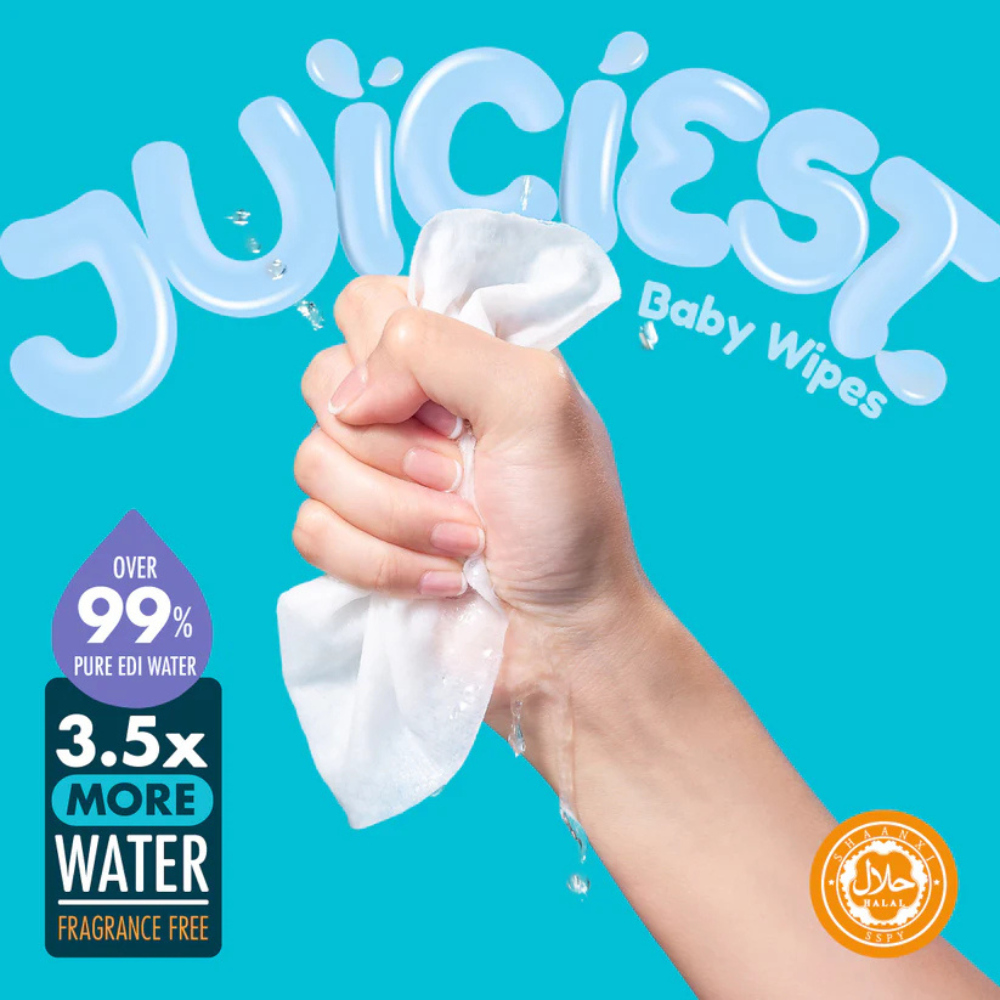 Hoppi Baby Wet Wipes (80 Wipes)