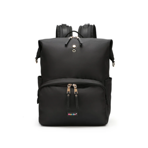 Mambo Baby Nylon Waterproof Multipocket Diaper Bag