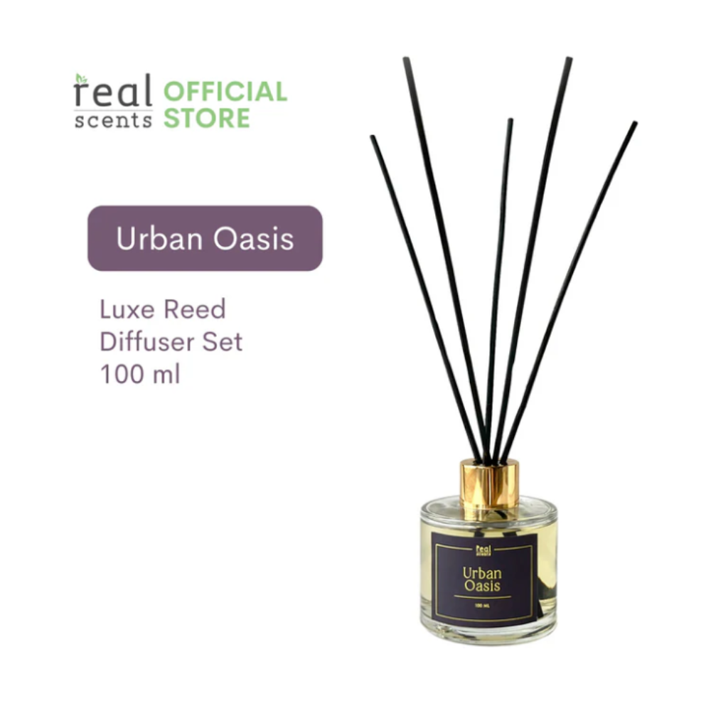 Real Scents Luxe Reed Diffuser Set (100 ml)