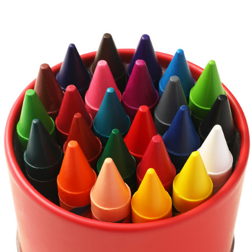 Flower Monaco Palm Crayons