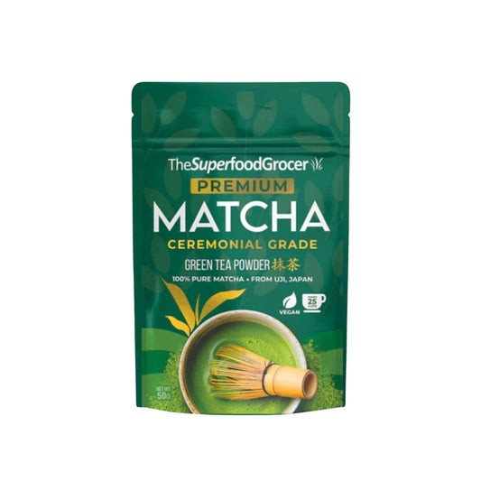 The Superfood Grocer Premium Matcha Ceremonial Grade