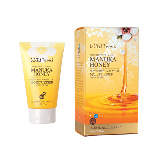 Wild Ferns Manuka Honey Protective Hydrating Moisturizer with SPF 15 (75ml)