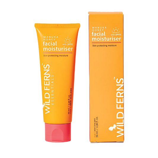 Wild Ferns Essentials Manuka Honey Facial Moisturiser with SPF 15+ (70ml)