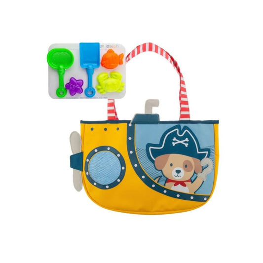 Stephen Joseph Beach Tote with Sand Toys