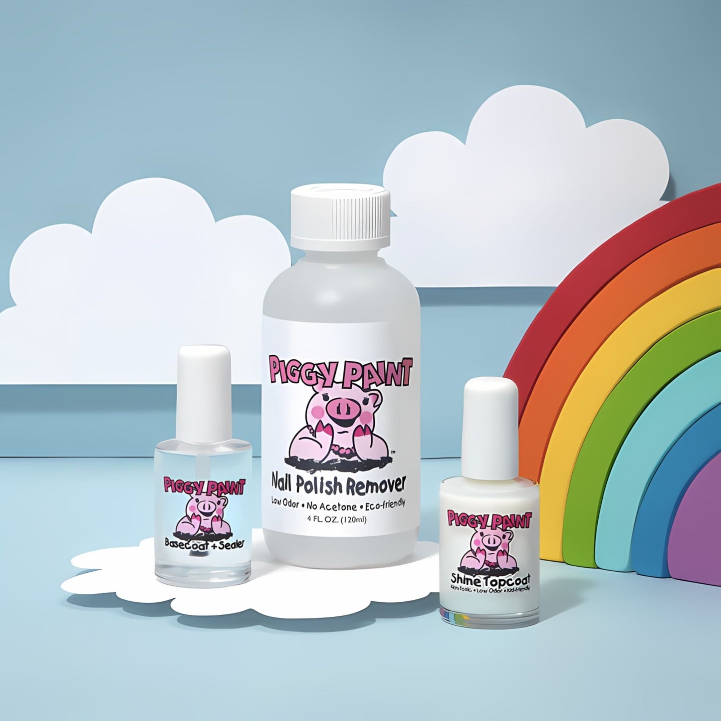 Piggy Paint Nail Polish Shine Topcoats