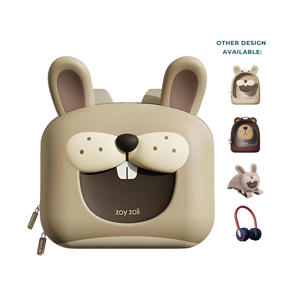 Zoyzoii Kids Waterproof Backpack & Neck Fan | No Box Included