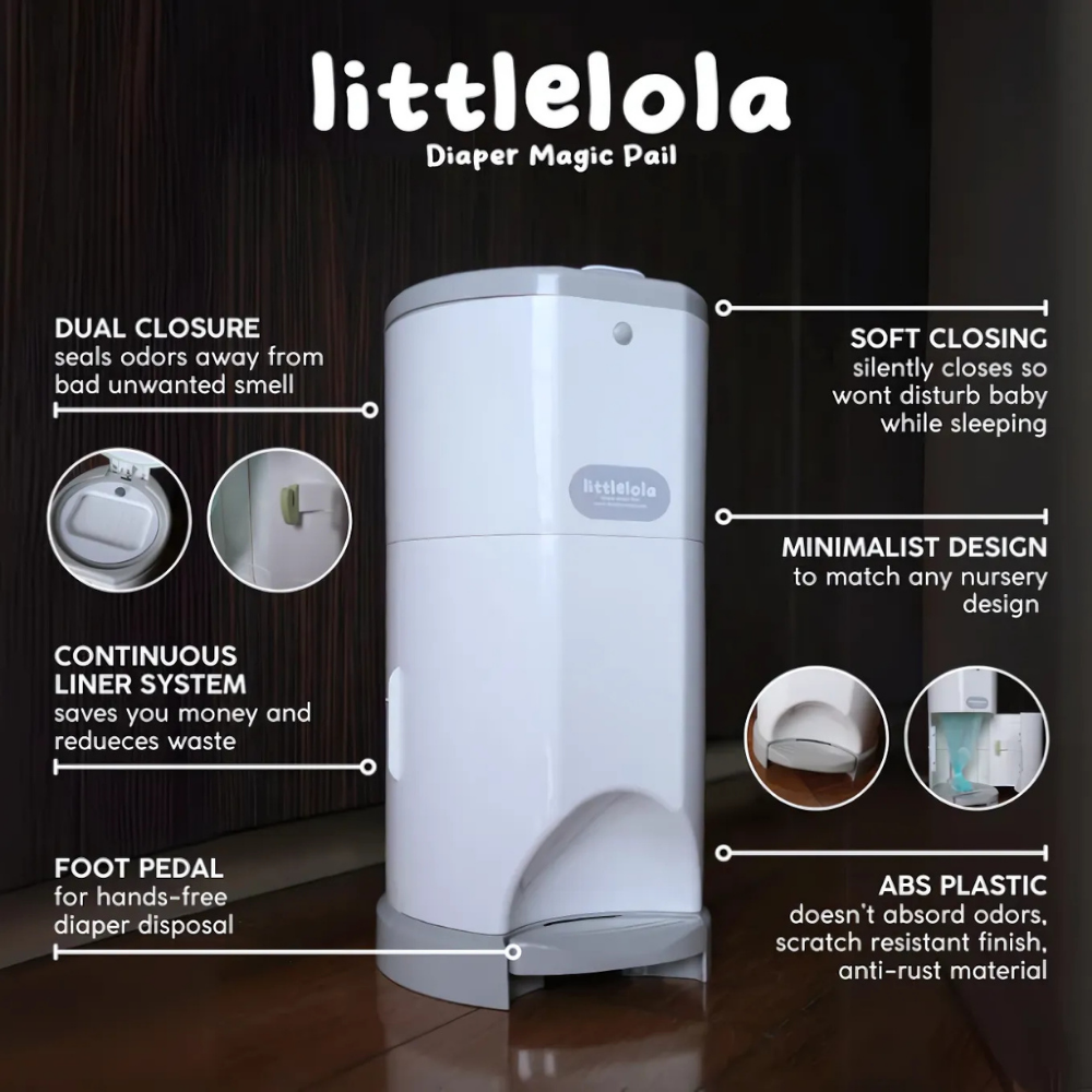 Littlelola Diaper Magic Pail/Bin