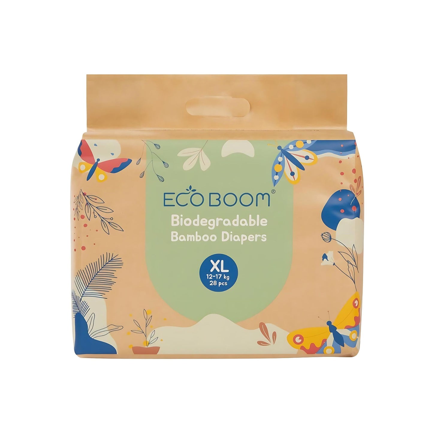 Eco Boom Biodegradable Bamboo Tape Trial Pack Diapers