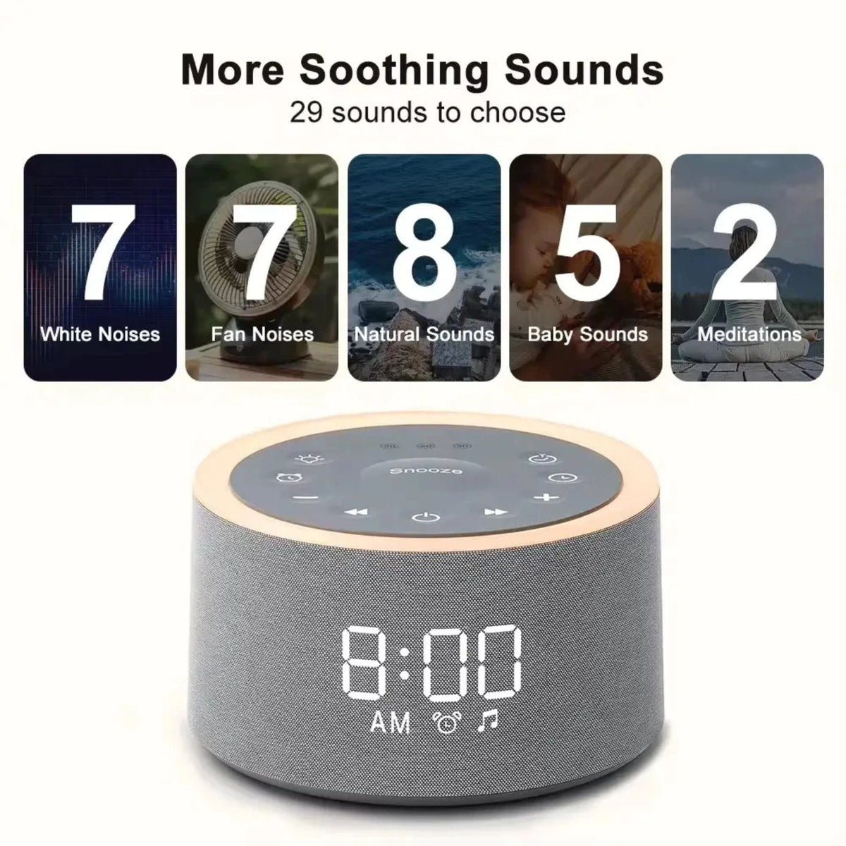 Nizu Sound Machine Snooz Home