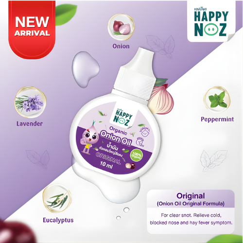 Happy Noz Organic Onion Oil 100 ml