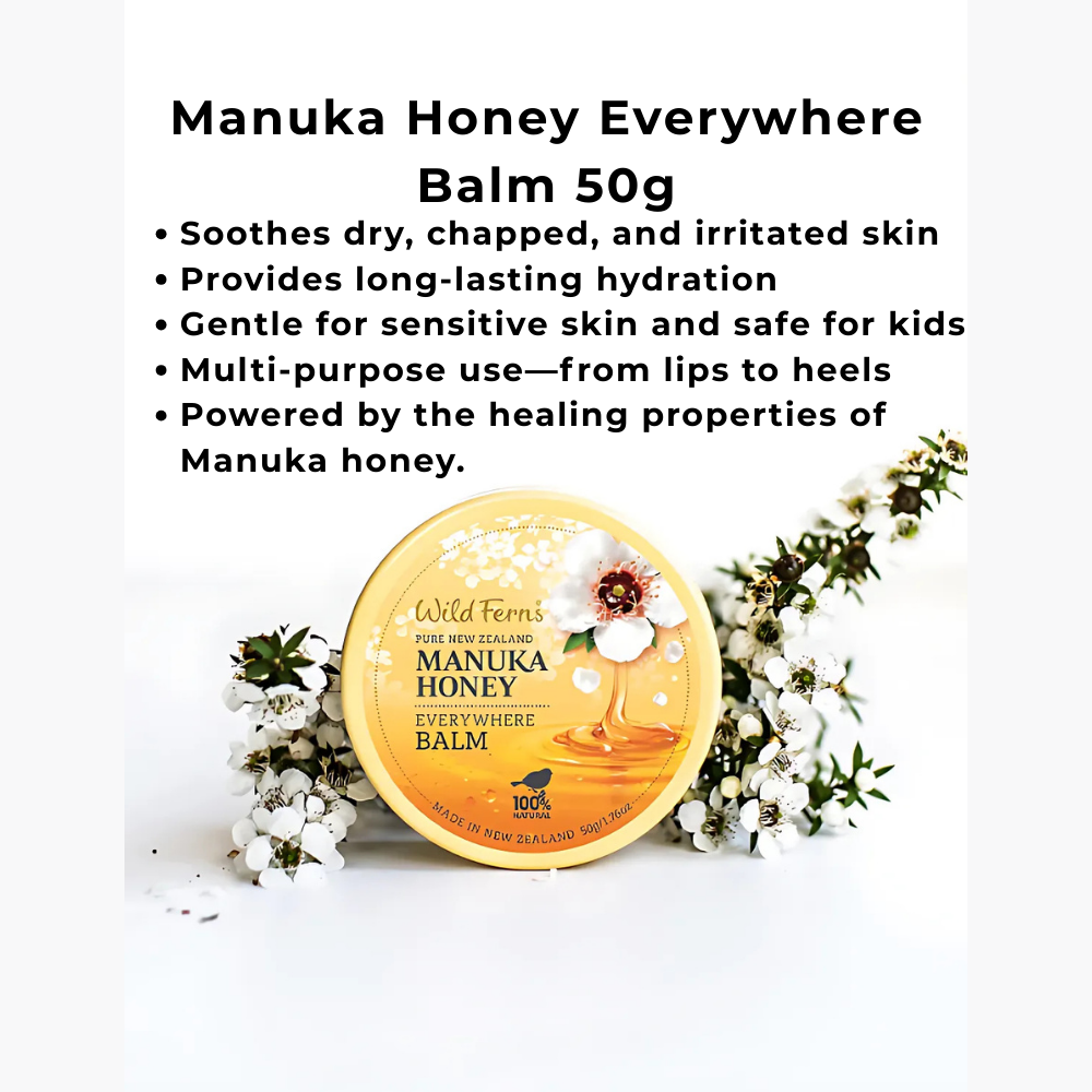 Wild Ferns Manuka Honey Everywhere Balm (50g)