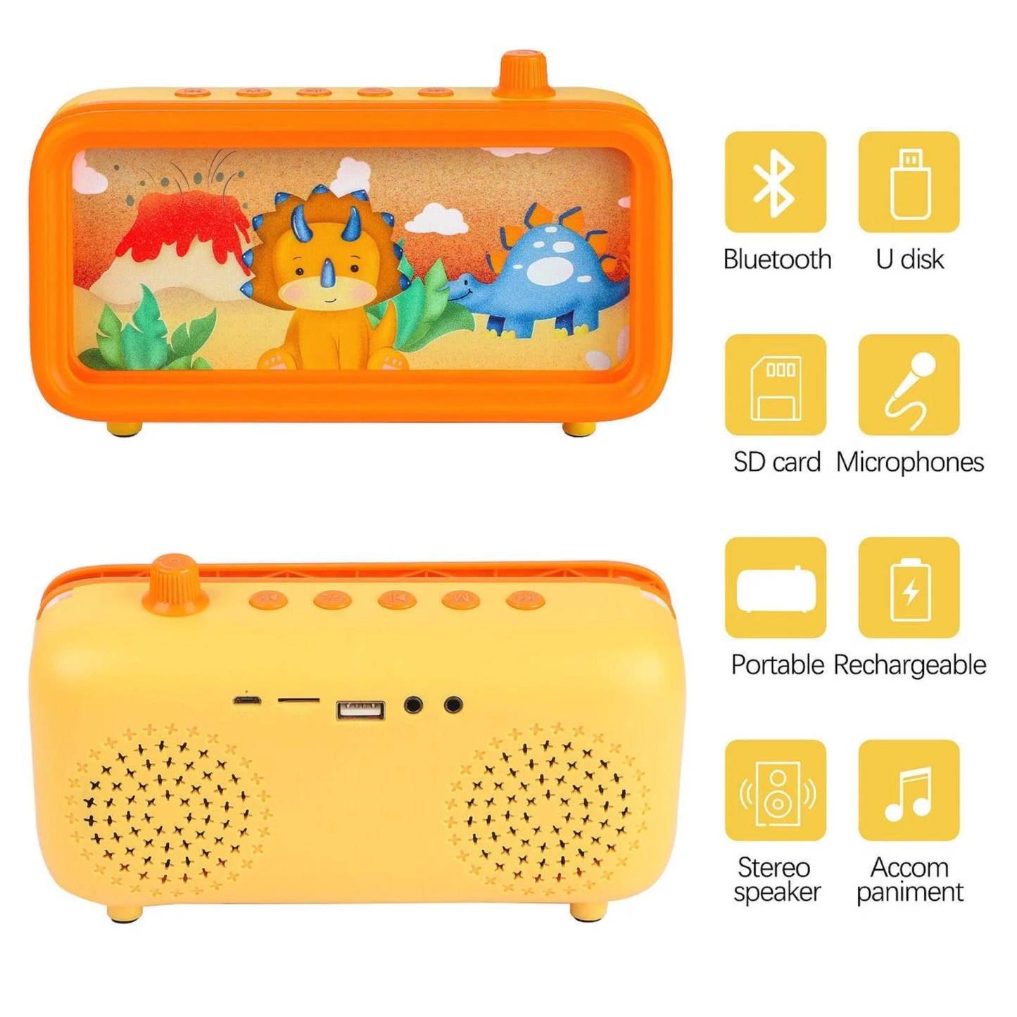 Little Fat Hugs Rectangular Lion Karaoke